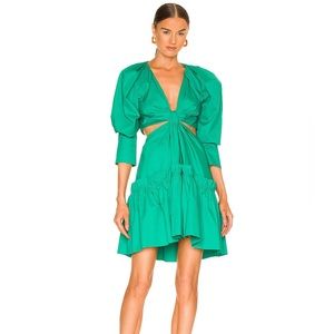 A.L.C. Alexa Dress in Viridian